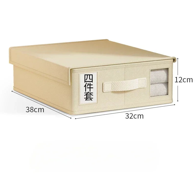 Fabric Folding Sheet & Blanket Storage Box