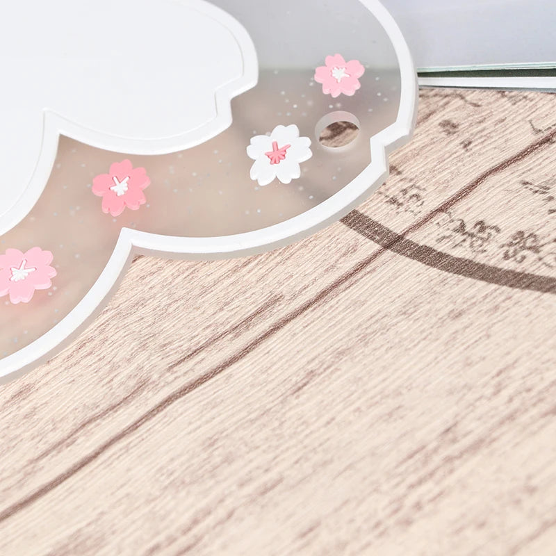 Cherry Blossom Heat-Resistant Coaster Pad