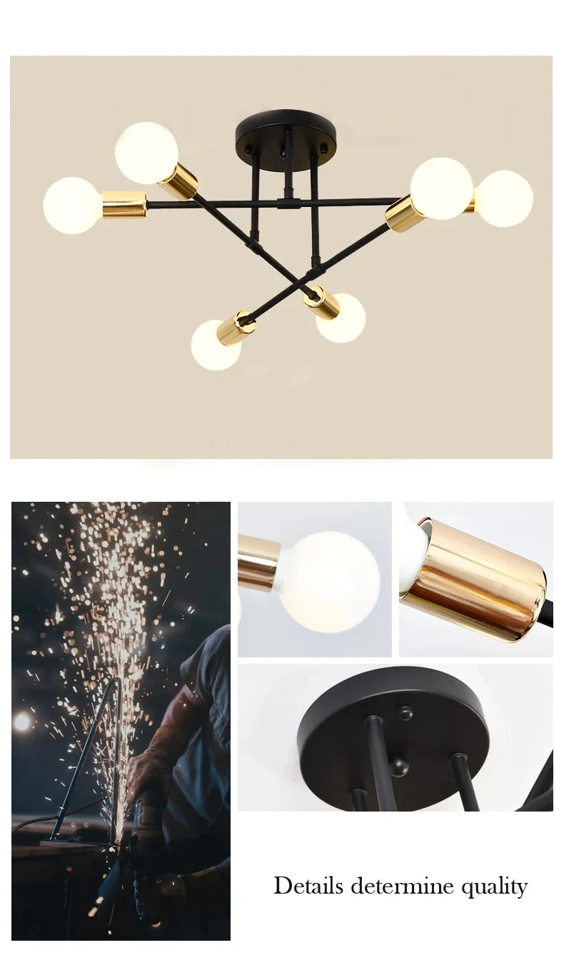 Nordic Minimalist LED Pendant Ceiling Lamp