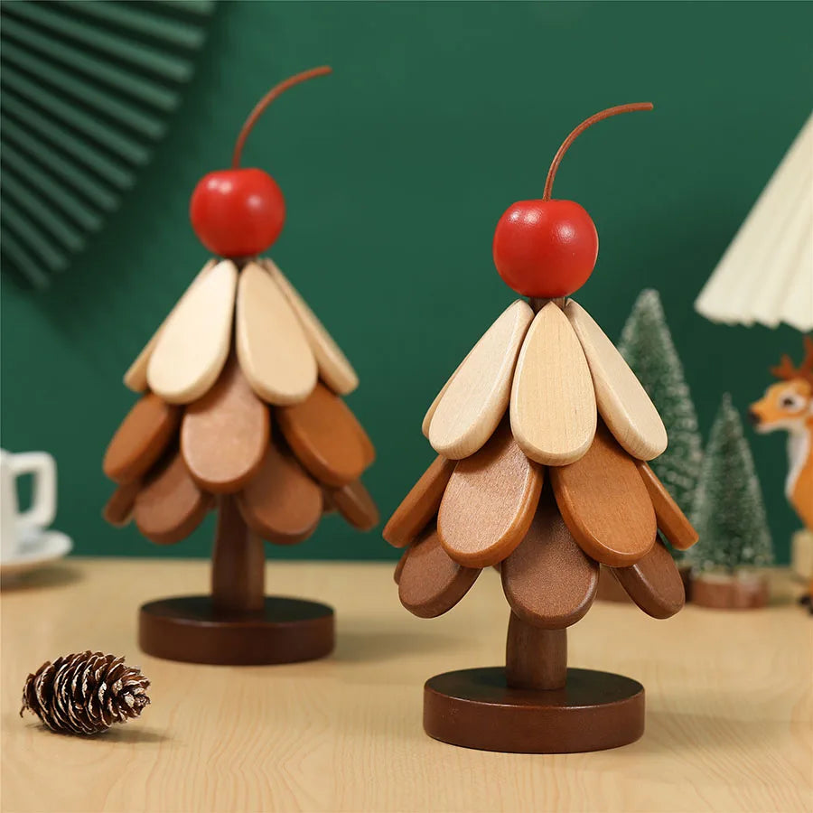 Wooden Tree Insulation Mat – Anti-Scalding Dining Table Decor