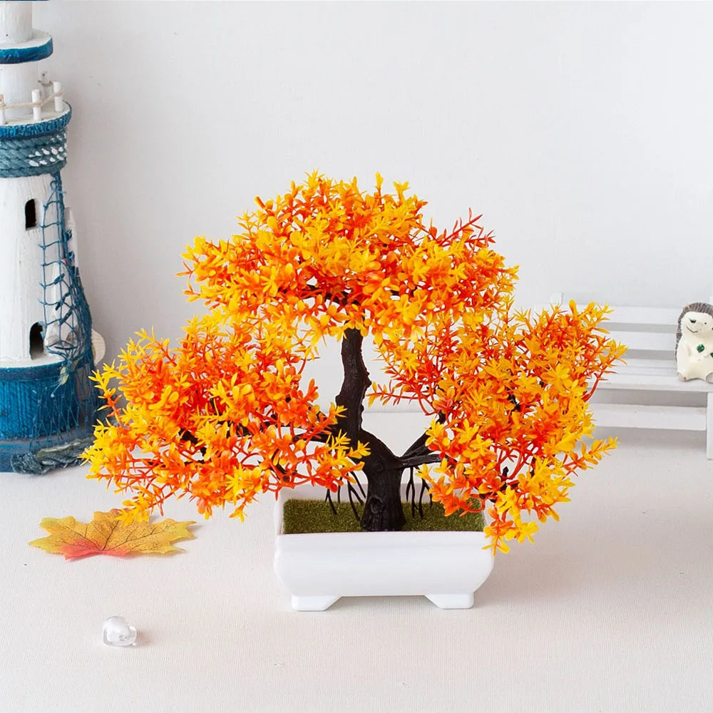 Artificial Potted Bonsai Tree Decoration