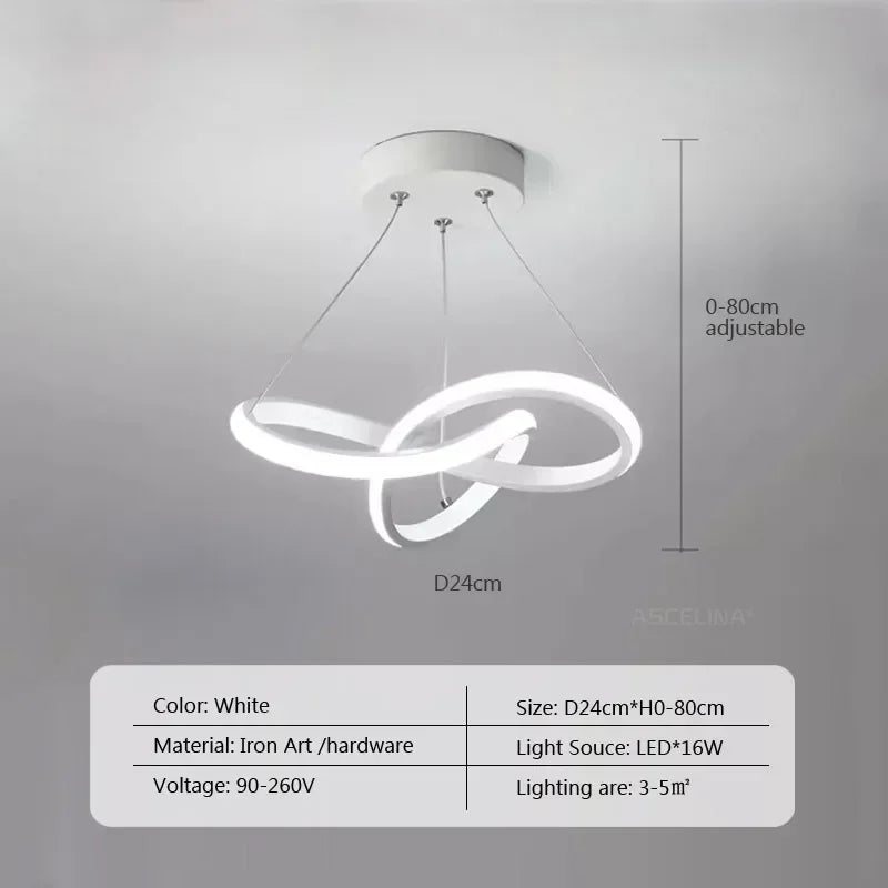 Nordic LED Ceiling Pendant Light – Creative Modern Illumination