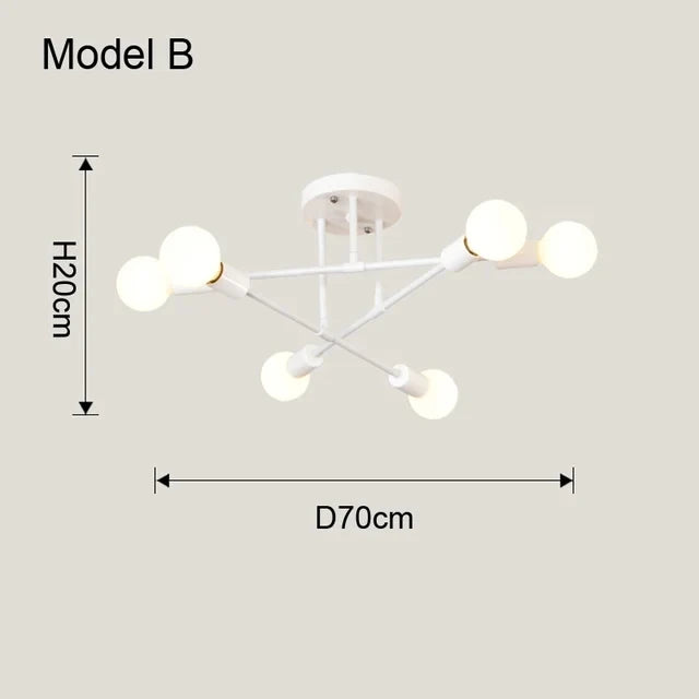 Nordic Minimalist LED Pendant Ceiling Lamp