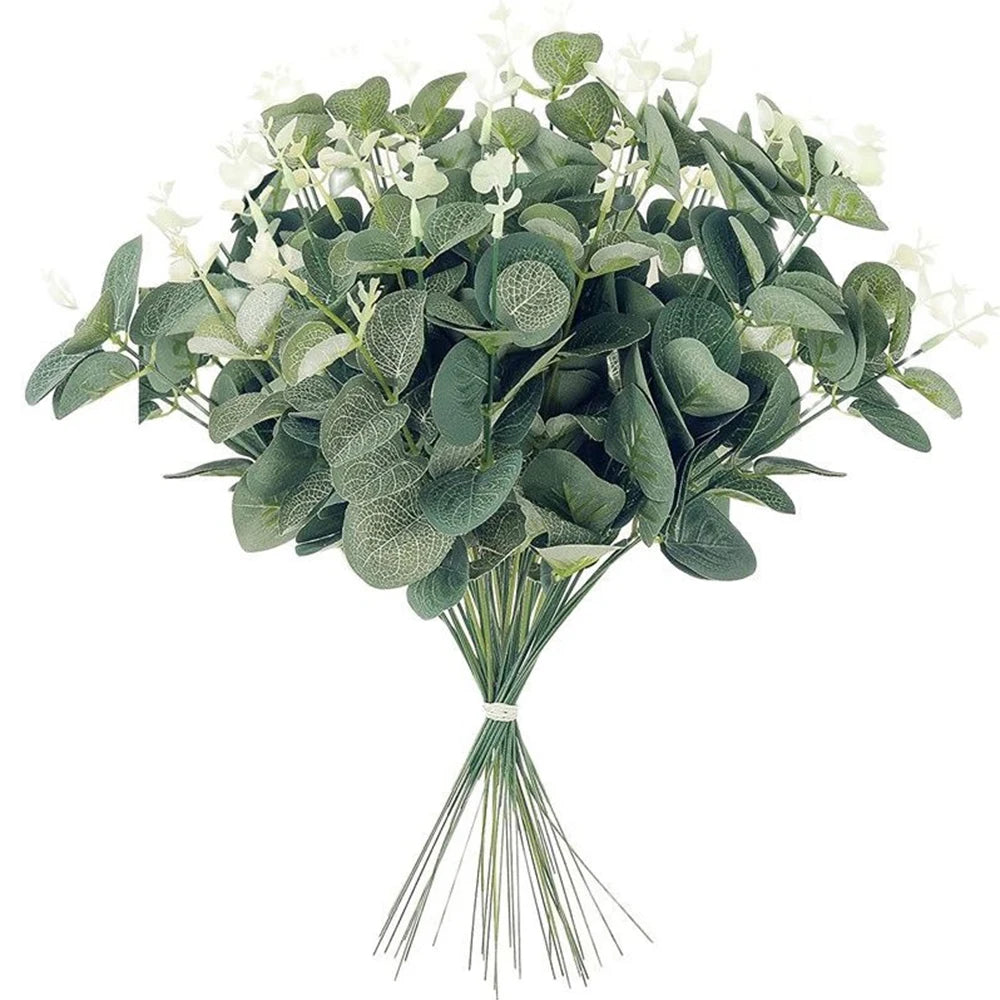 10/15pcs Artificial Baby’s Breath – Fake Gypsophila Flower Stems
