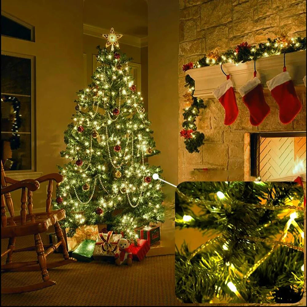 10M 100LED Outdoor Christmas String Fairy Lights