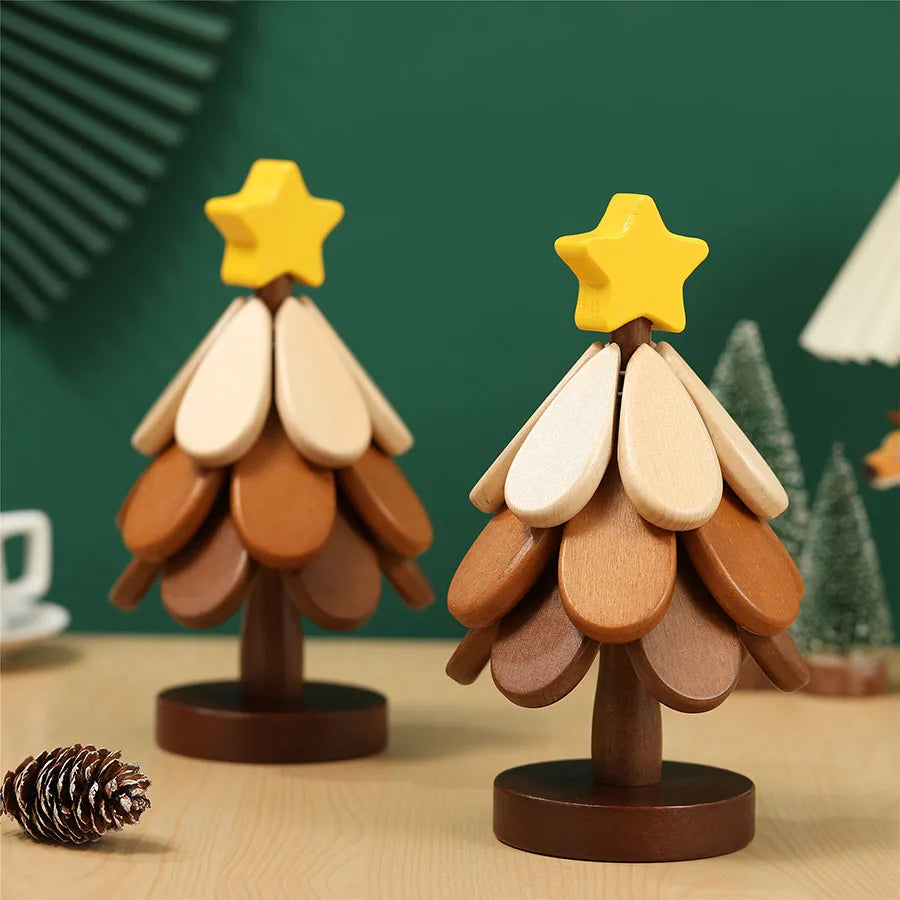 Wooden Tree Insulation Mat – Anti-Scalding Dining Table Decor