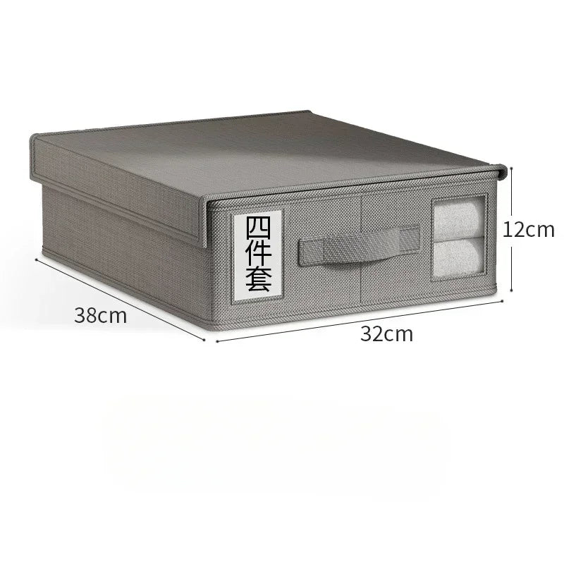 Fabric Folding Sheet & Blanket Storage Box