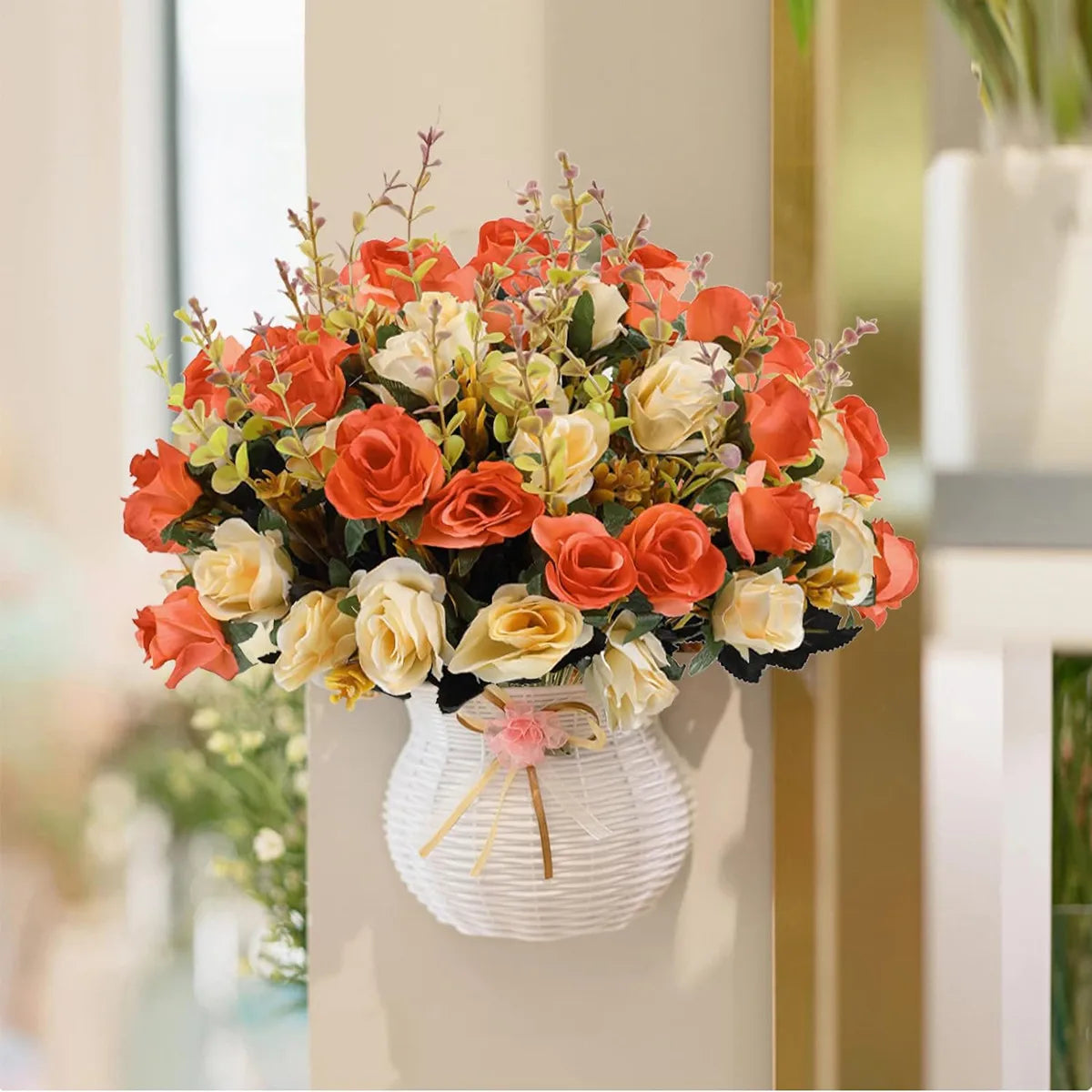 Silk Rose Artificial Flower – Wedding & Home Decor