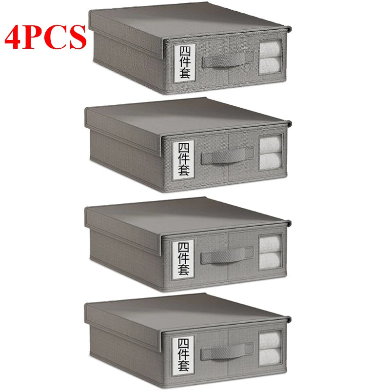 Fabric Folding Sheet & Blanket Storage Box