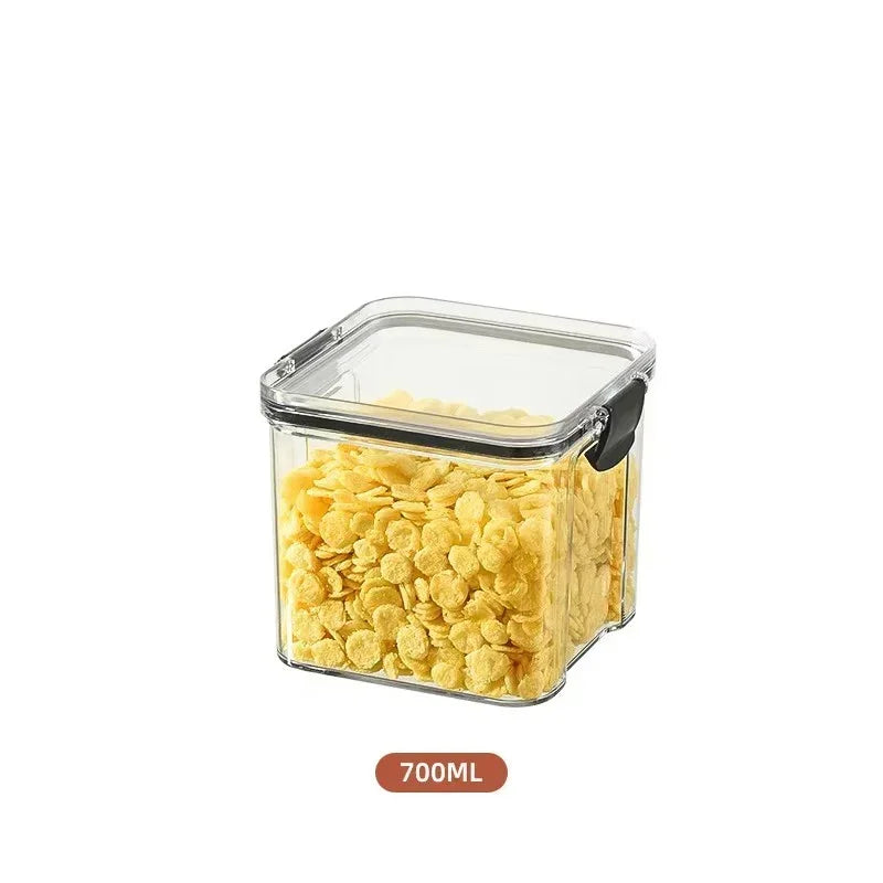 Kitchen Stackable Sealed Food Storage Containers Set (460–1800ml)