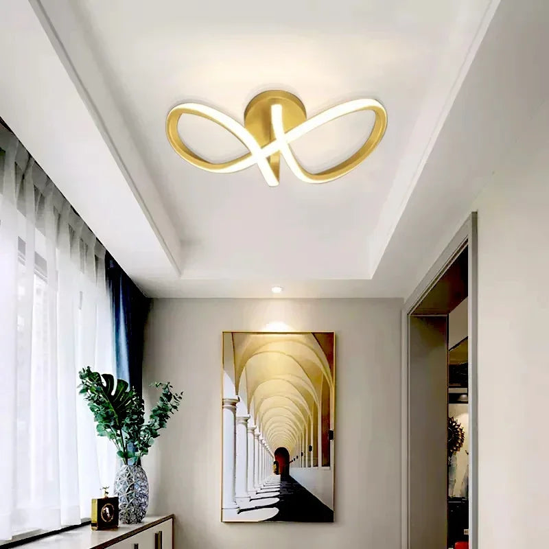 Modern LED Corridor Ceiling Light – Minimalist Linear Fixture