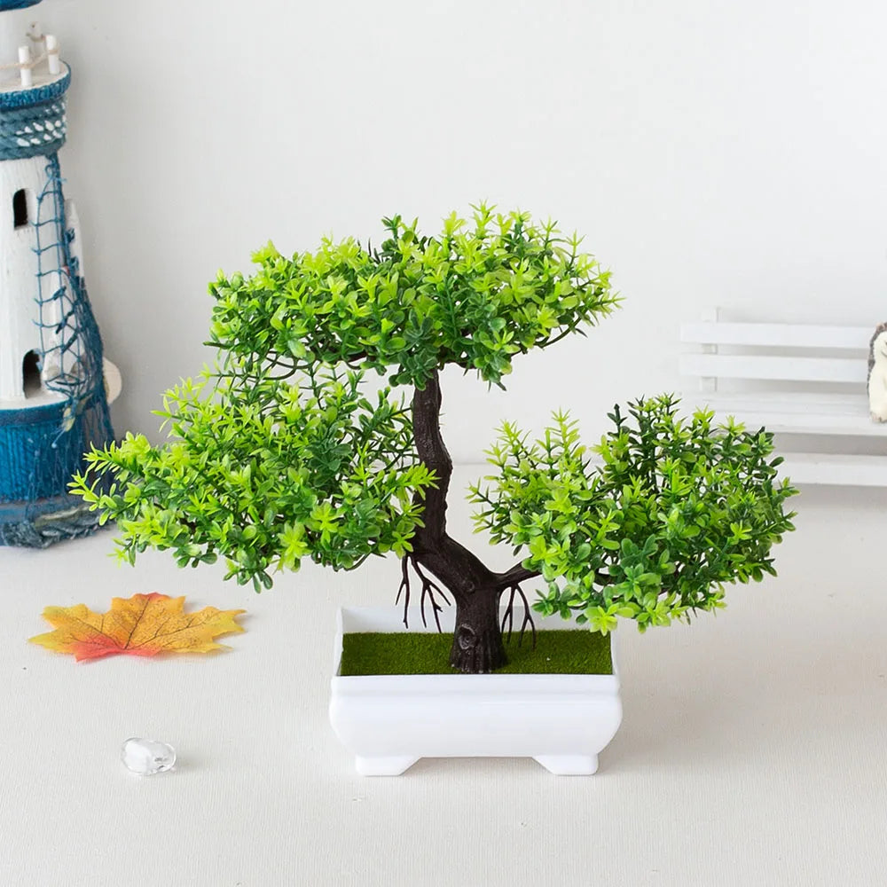 Artificial Potted Bonsai Tree Decoration