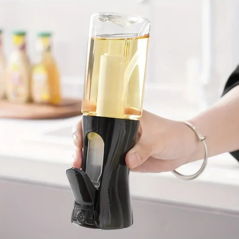 Oil Spray Bottle – 200/300/500ml Kitchen Cooking Dispenser