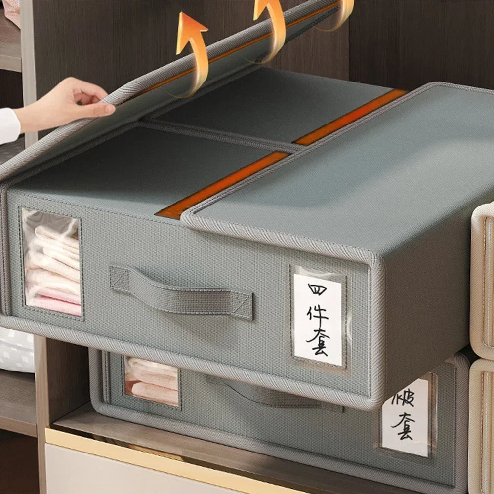 Fabric Folding Sheet & Blanket Storage Box