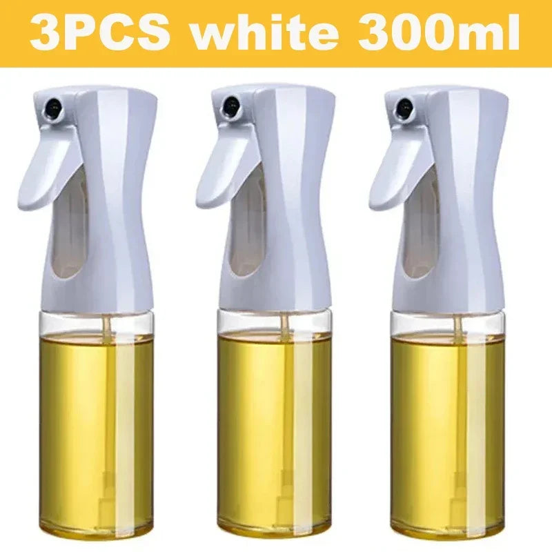 Oil Spray Bottle – 200/300/500ml Kitchen Cooking Dispenser