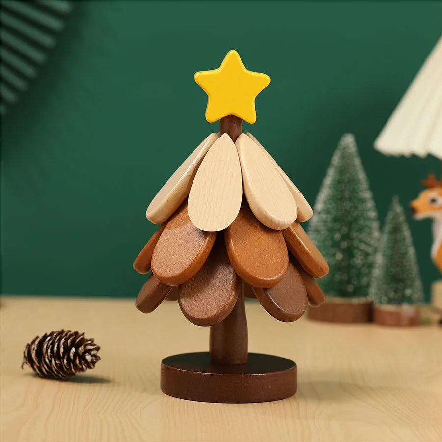 Wooden Tree Insulation Mat – Anti-Scalding Dining Table Decor