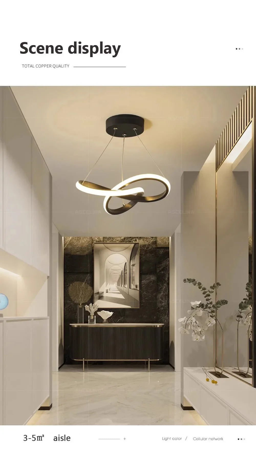 Nordic LED Ceiling Pendant Light – Creative Modern Illumination