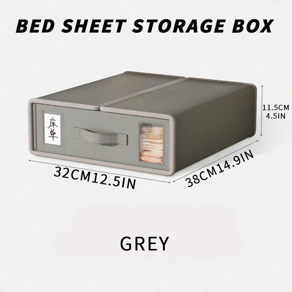Fabric Folding Sheet & Blanket Storage Box