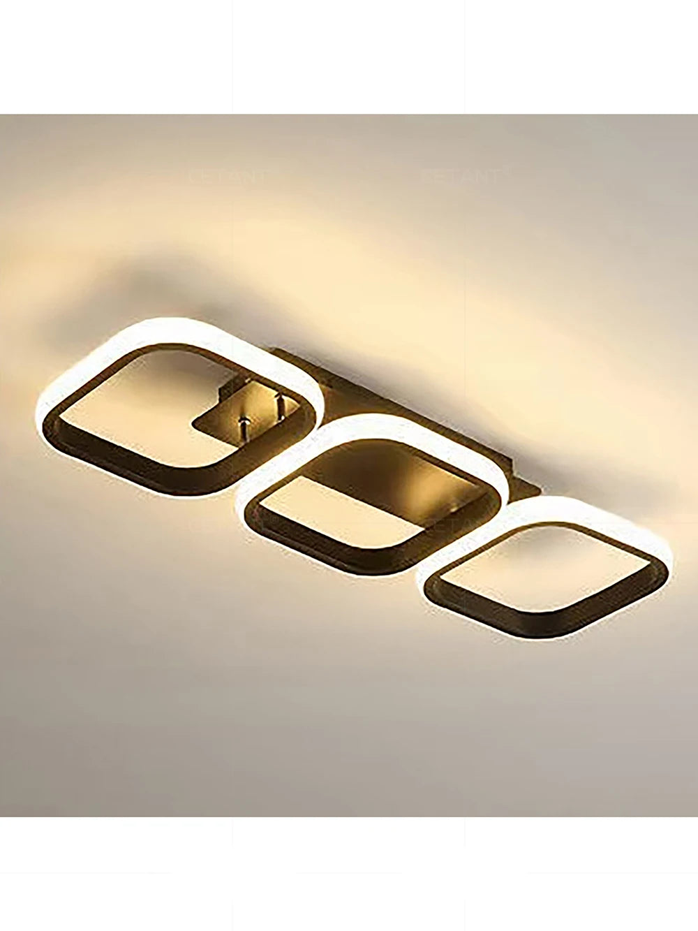 Modern LED Ceiling Light – Round/Square for Home & Hall