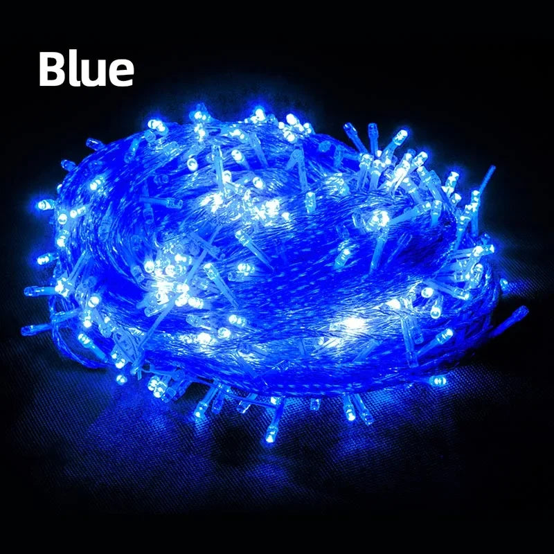 10M 100LED Outdoor Christmas String Fairy Lights