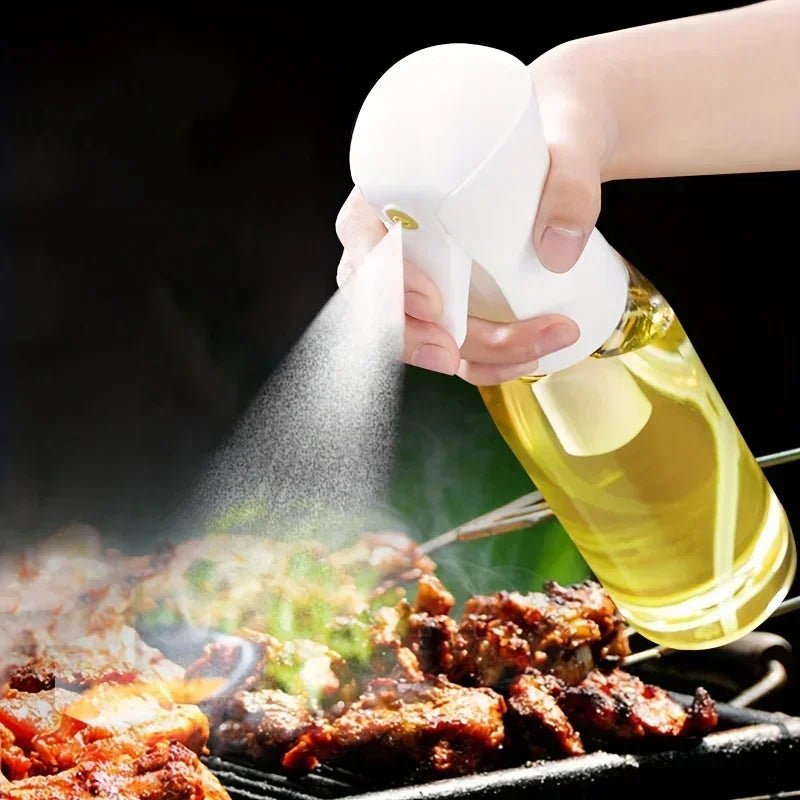 Oil Spray Bottle – 200/300/500ml Kitchen Cooking Dispenser