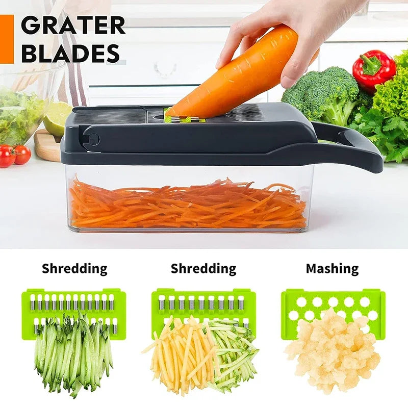 16-in-1 Multifunctional Vegetable Chopper