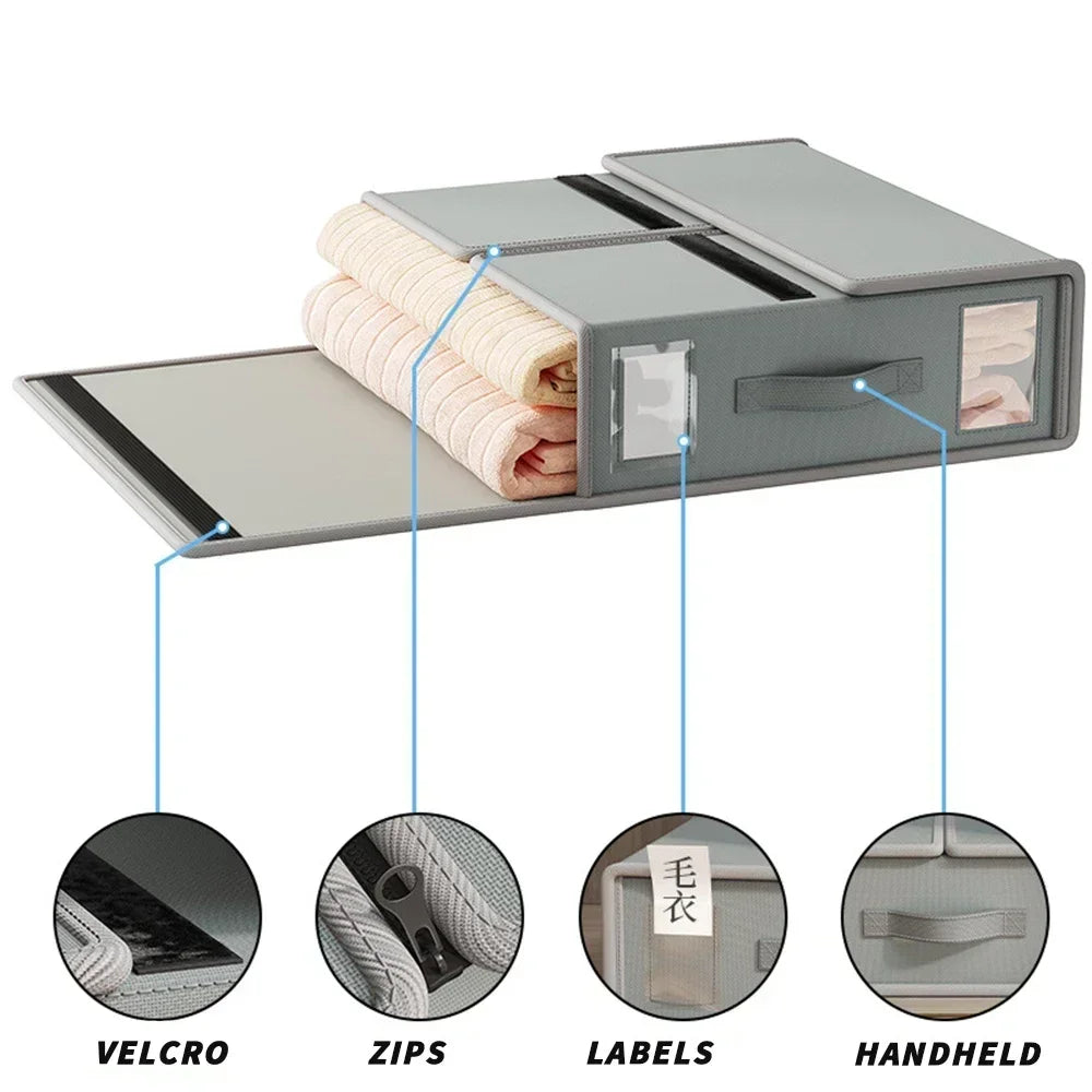 Fabric Folding Sheet & Blanket Storage Box