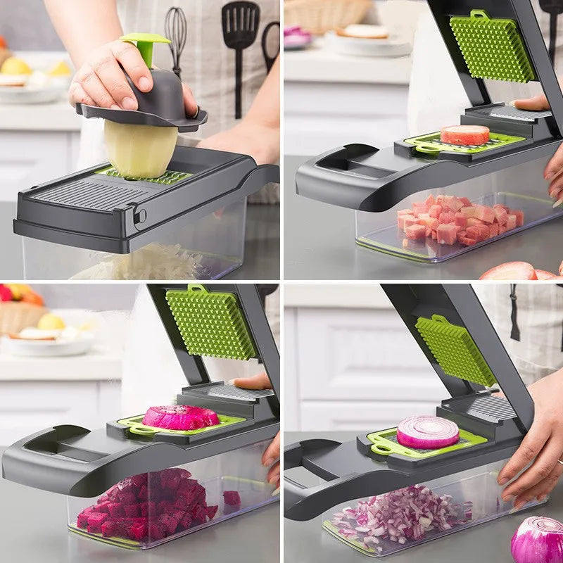 16-in-1 Multifunctional Vegetable Chopper