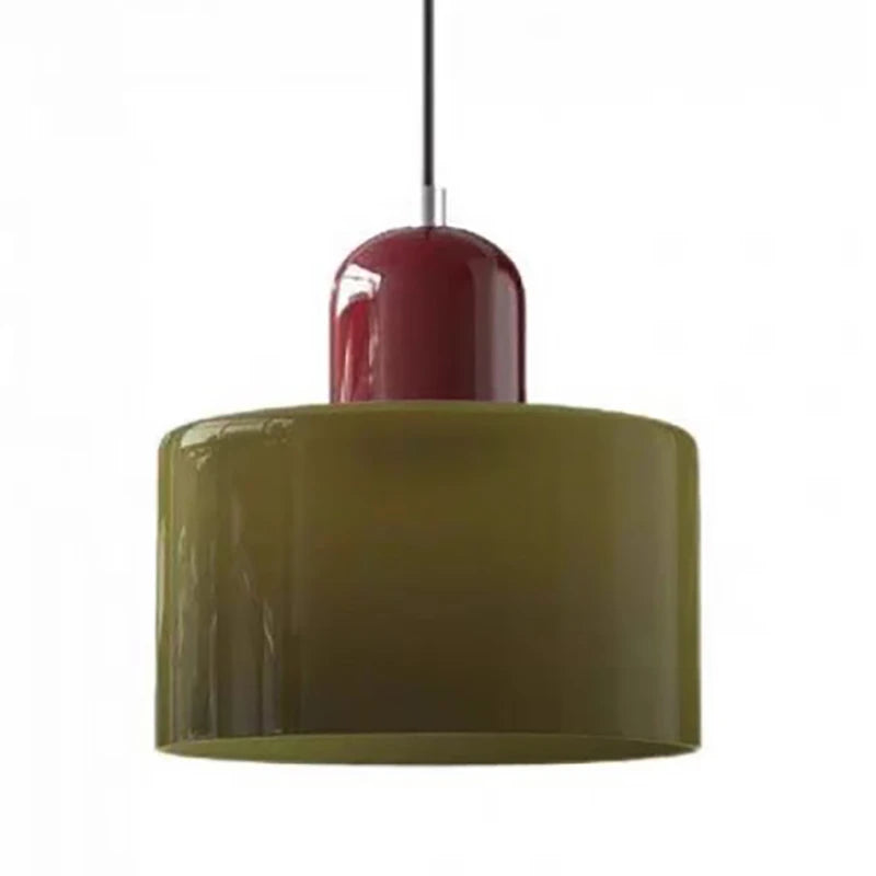Nordic Modern Glass Bedside Pendant Lamp – E27