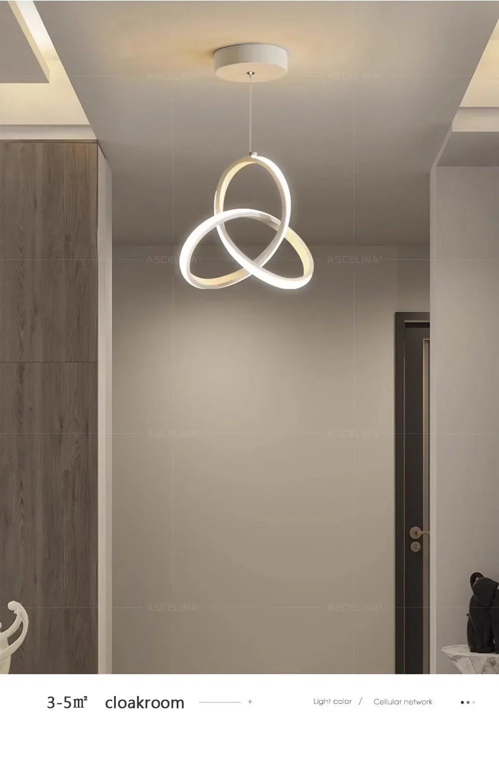 Nordic LED Ceiling Pendant Light – Creative Modern Illumination