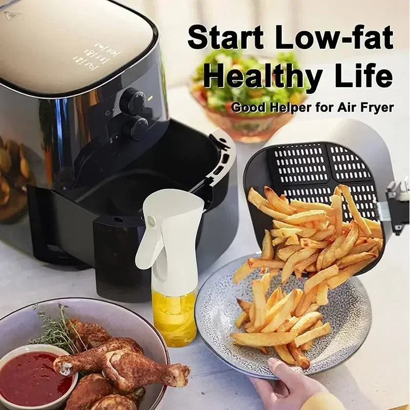 Oil Spray Bottle – 200/300/500ml Kitchen Cooking Dispenser