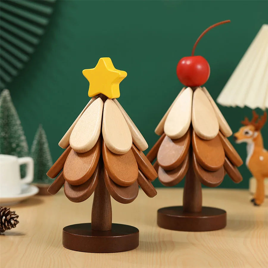 Wooden Tree Insulation Mat – Anti-Scalding Dining Table Decor
