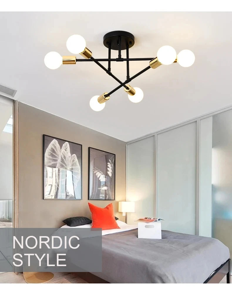 Nordic Minimalist LED Pendant Ceiling Lamp