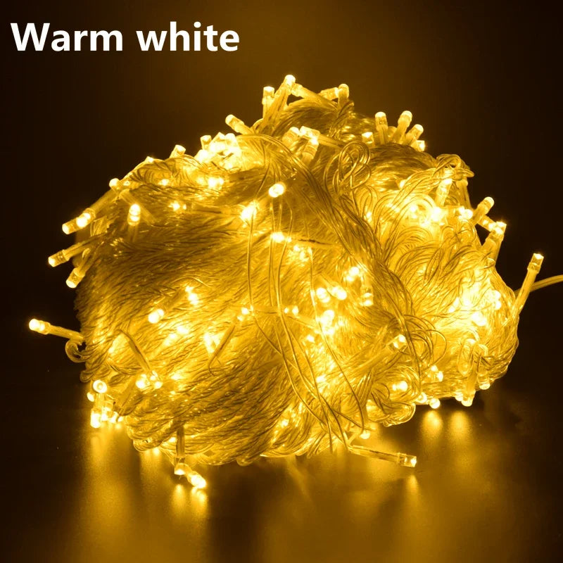 10M 100LED Outdoor Christmas String Fairy Lights