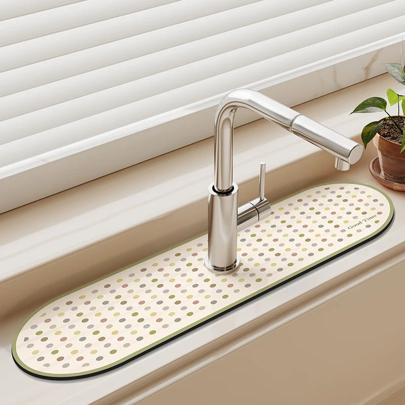 Diatomite Sink Splash Pad – Absorbent Drying Mat