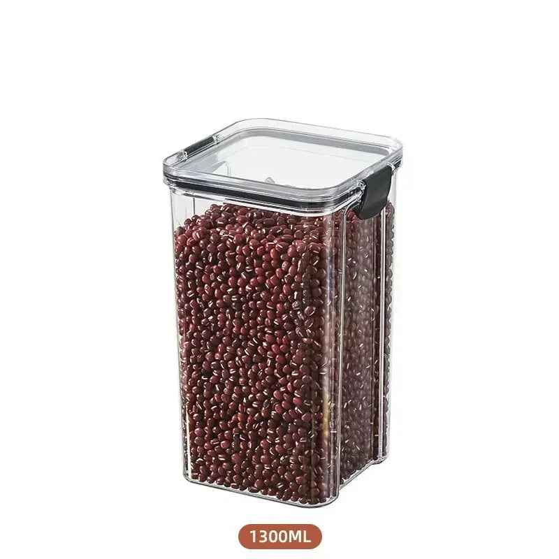 Kitchen Stackable Sealed Food Storage Containers Set (460–1800ml)